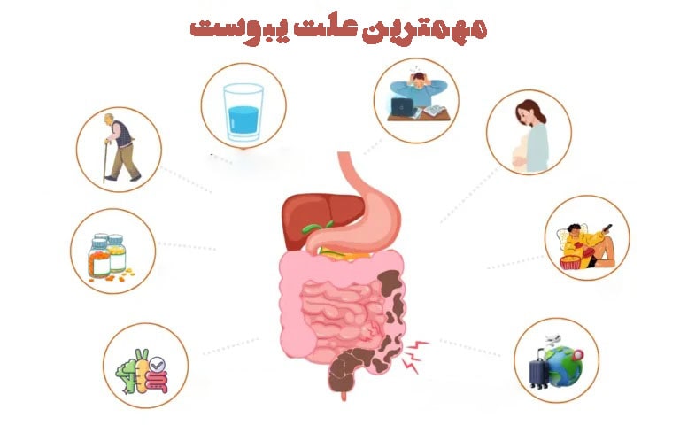 مهمترین علت یبوست